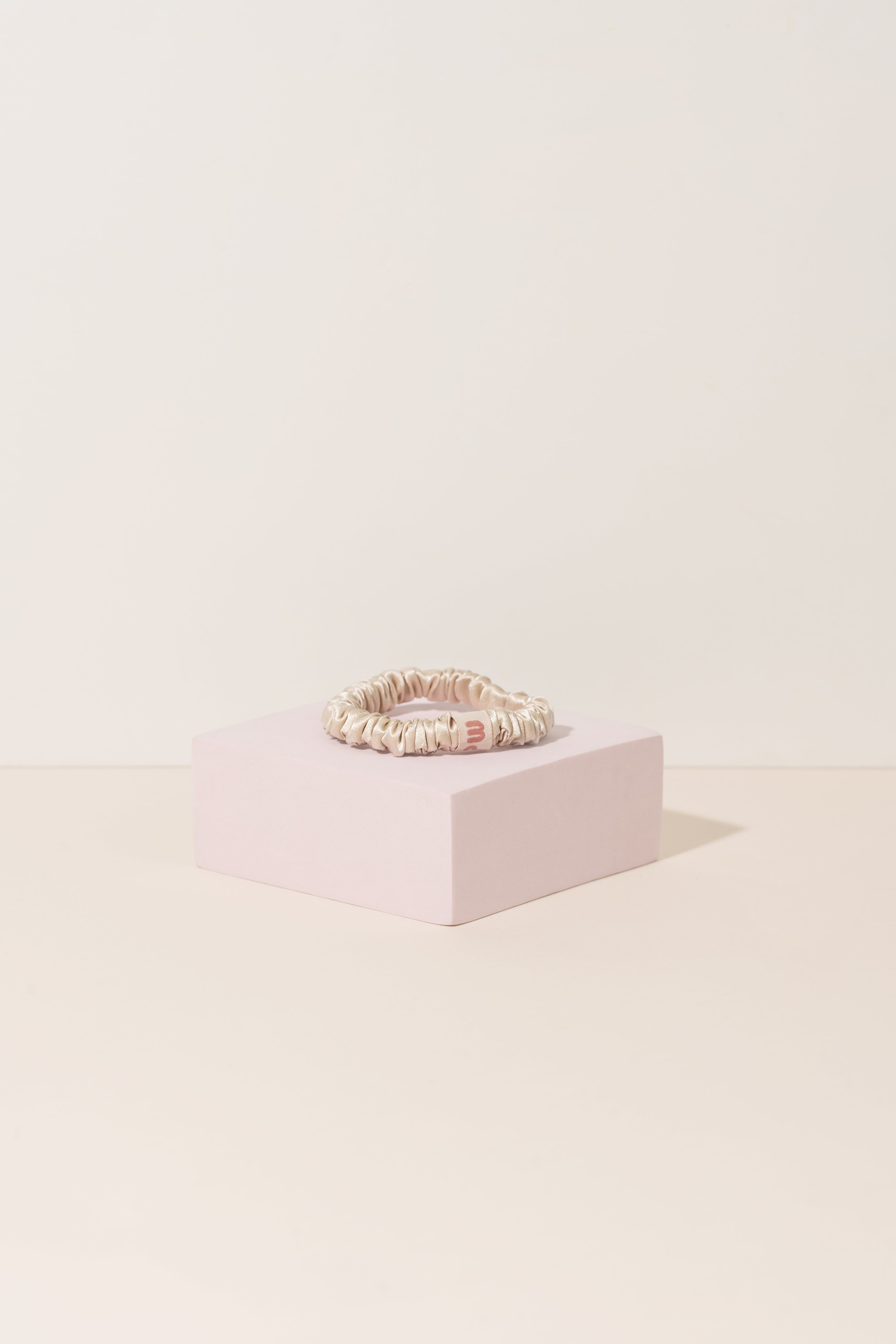 Slim Silk Scrunchie