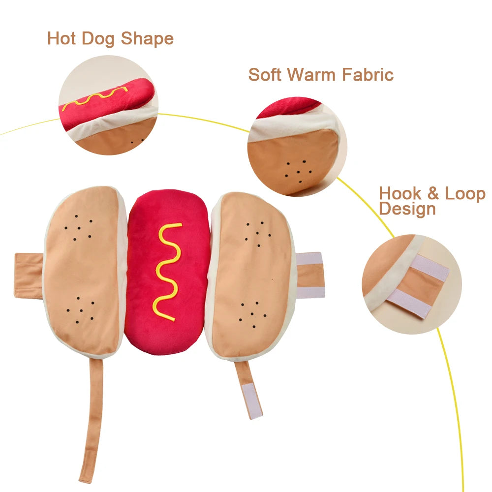 Pet Hot Dog Costume